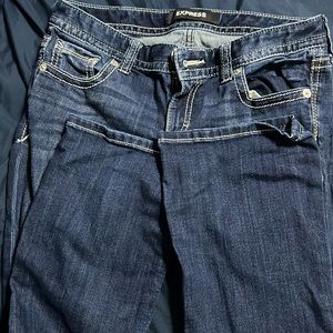 Express Barely Boot Low Rise Jeans - Excellent Condition